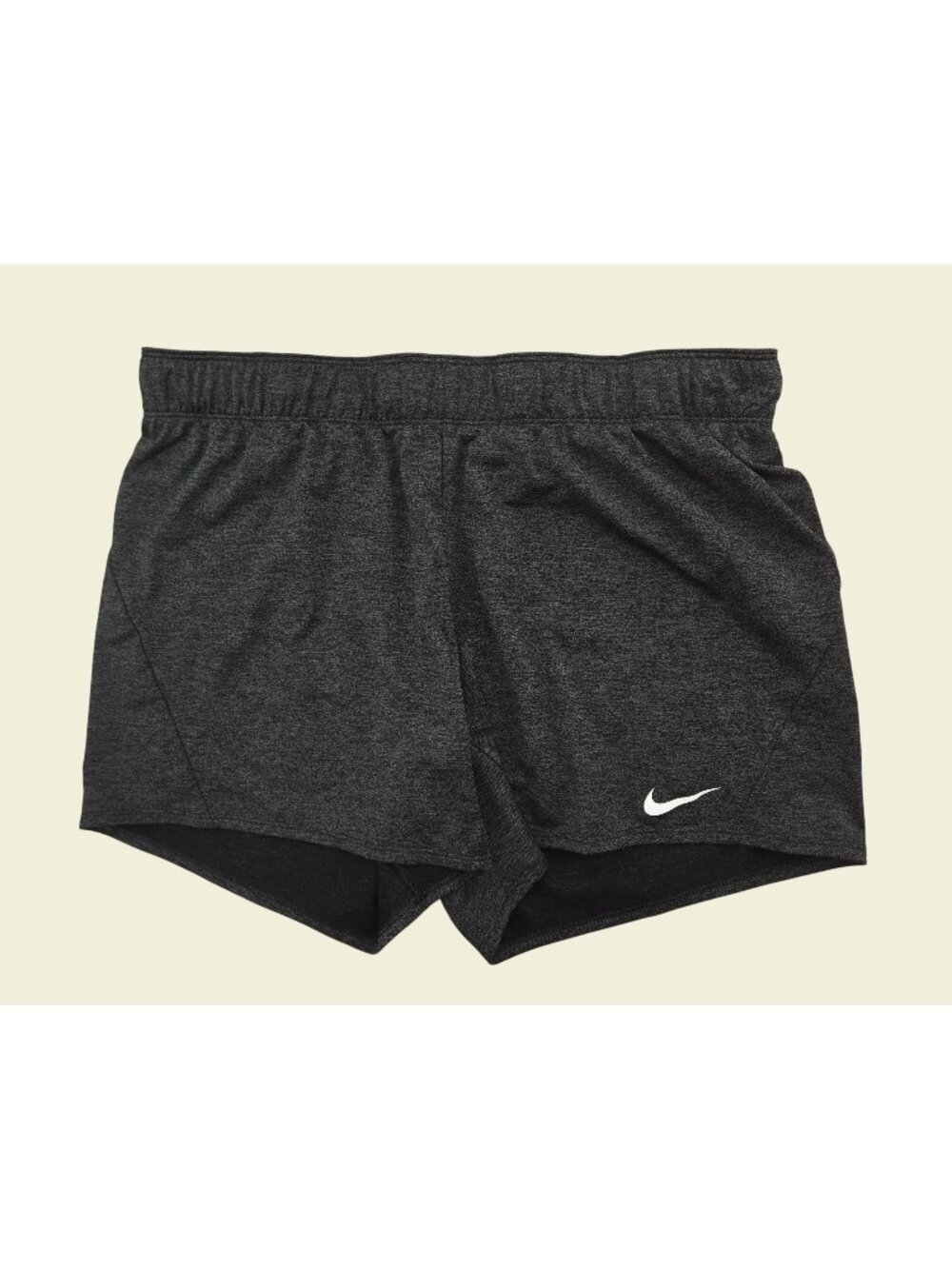 Nike Dri-FIT Womens Gray Training Shorts Size Large